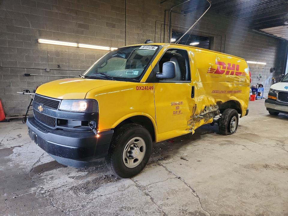 58191236 :رقم المزاد ، 1GCWGAFP1R1182640 vin ، 2024 Chevrolet Express 2500 مزاد بيع