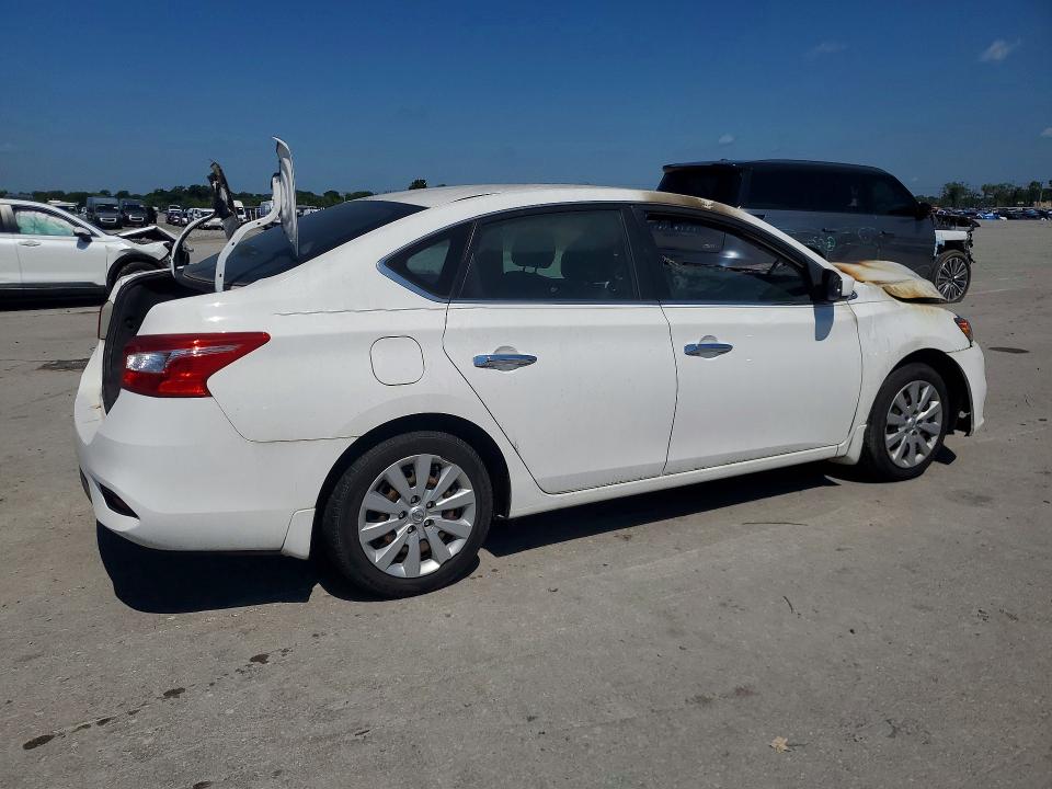 2017 Nissan Sentra მანქანა იყიდება აუქციონზე, vin: 3N1AB7AP3HY293528, აუქციონის ნომერი: 57002216