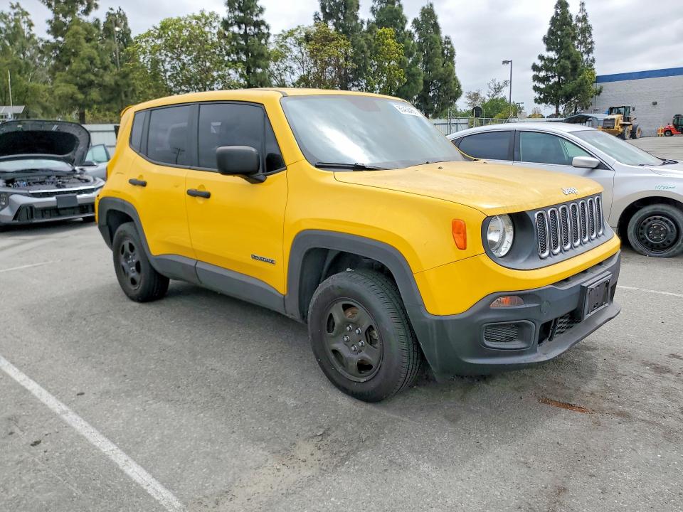 85458455 :رقم المزاد ، ZACCJBAB3JPH78097 vin ، 2018 Jeep Renegade مزاد بيع