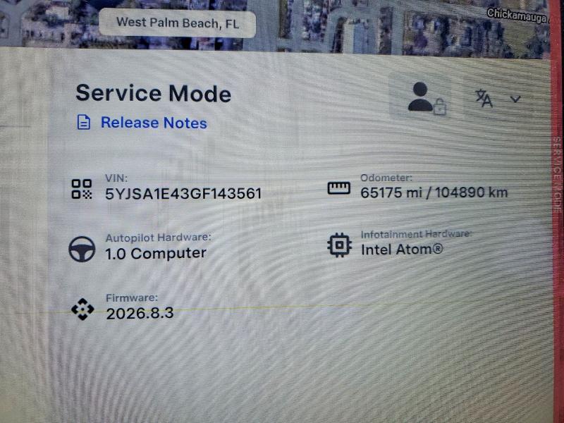 Продажа на аукционе авто 2016 Tesla Model S, vin: 5YJSA1E43GF143561, номер лота: 55185226