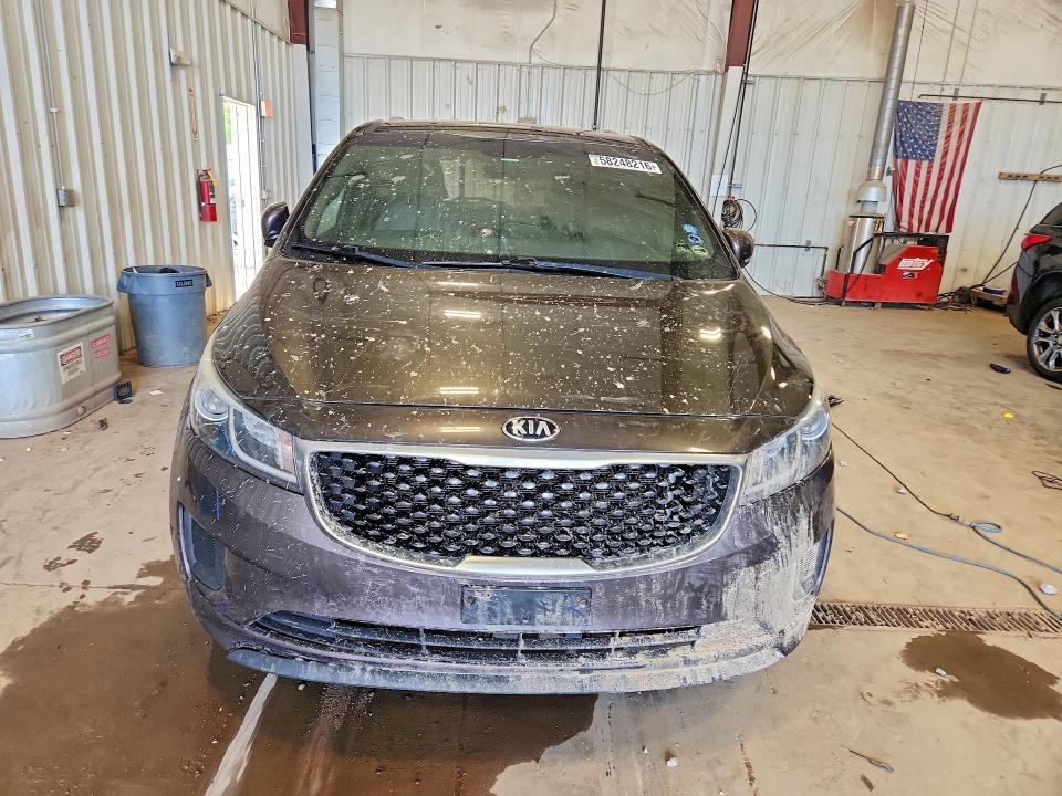 2016 Kia Sedona მანქანა იყიდება აუქციონზე, vin: KNDMB5C14G6084764, აუქციონის ნომერი: 58248216