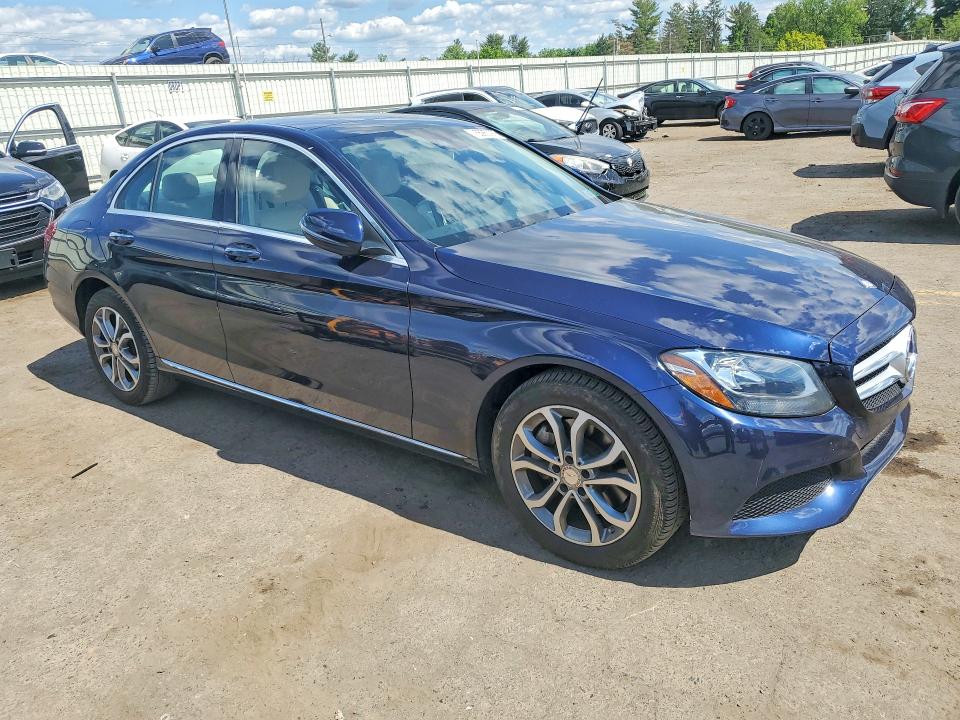 Auction sale of the 2016 Mercedes-benz C, vin: WDDWF4KB3GR140795, lot number: 55850276