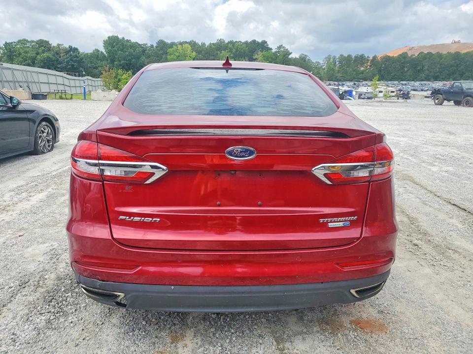 2019 Ford Fusion მანქანა იყიდება აუქციონზე, vin: 3FA6P0D92KR153180, აუქციონის ნომერი: 58308706
