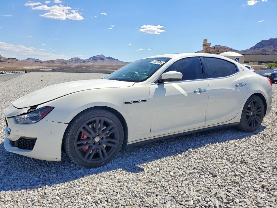 2018 Maserati Ghibli მანქანა იყიდება აუქციონზე, vin: ZAM57YTA7J1292533, აუქციონის ნომერი: 57391746