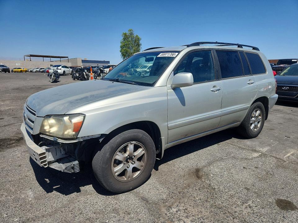 56971766 :رقم المزاد ، JTEDP21A450050127 vin ، 2005 Toyota Highlander مزاد بيع