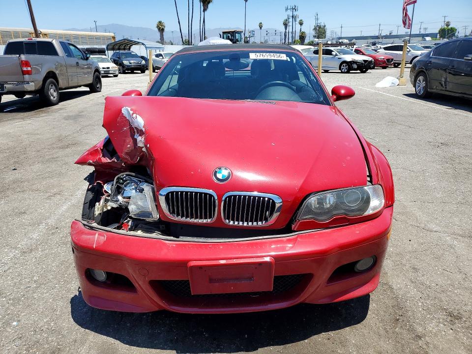2003 Bmw M3 მანქანა იყიდება აუქციონზე, vin: WBSBR93403PK03461, აუქციონის ნომერი: 57659456