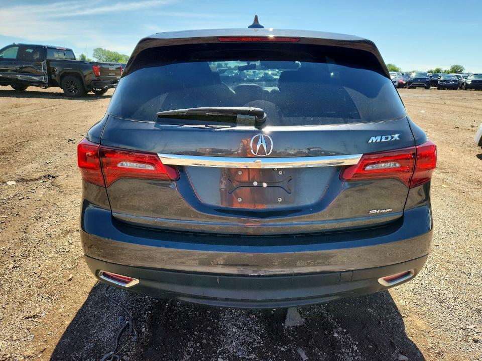 Продаж на аукціоні авто 2016 Acura Mdx, vin: 5FRYD4H27GB016789, номер лоту: 58514666