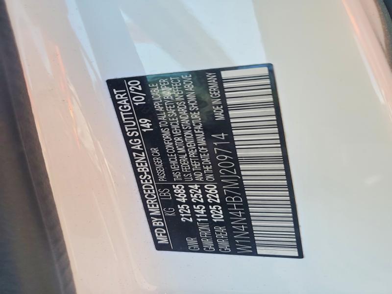 Продаж на аукціоні авто 2021 Mercedes-benz Gla, vin: W1N4N4HB7MJ209714, номер лоту: 58460976