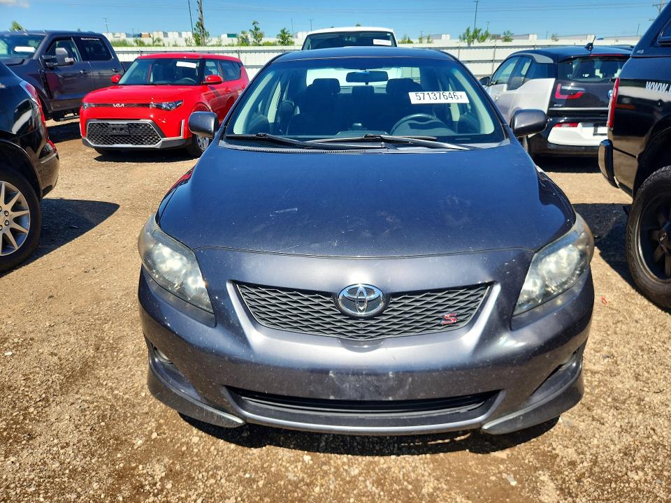 57137646 :رقم المزاد ، 1NXBU40E19Z080099 vin ، 2009 Toyota Corolla مزاد بيع