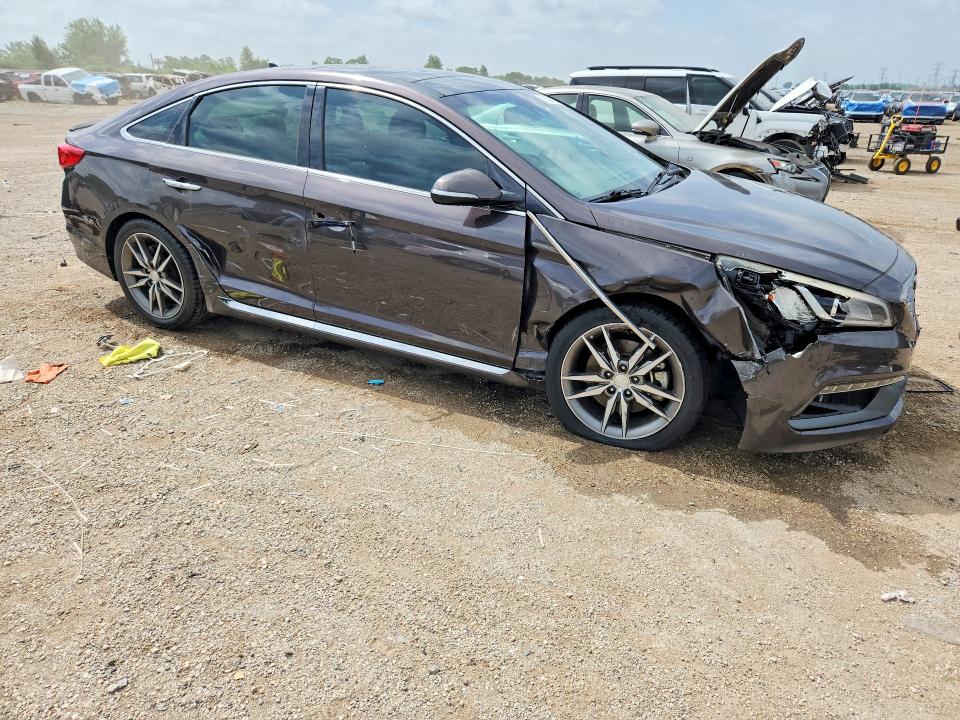 2015 Hyundai Sonata მანქანა იყიდება აუქციონზე, vin: 5NPE34AB1FH041589, აუქციონის ნომერი: 59154676