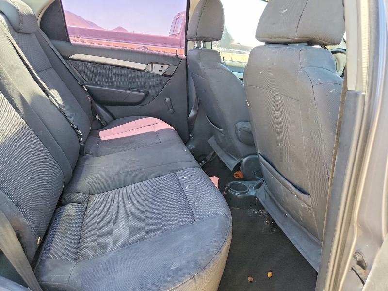 2010 Chevrolet Aveo მანქანა იყიდება აუქციონზე, vin: KL1TD5DE5AB129370, აუქციონის ნომერი: 56797946