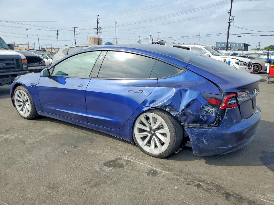 Продажа на аукционе авто 2022 Tesla Model 3, vin: 5YJ3E1EA7NF372594, номер лота: 55773086