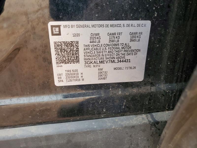 Продаж на аукціоні авто 2021 Gmc Terrain, vin: 3GKALMEV7ML344431, номер лоту: 58122546