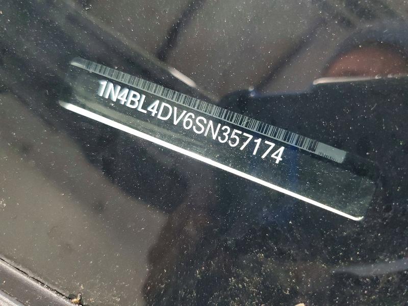 Продажа на аукционе авто 2025 Nissan Altima, vin: 1N4BL4DV6SN357174, номер лота: 56041996