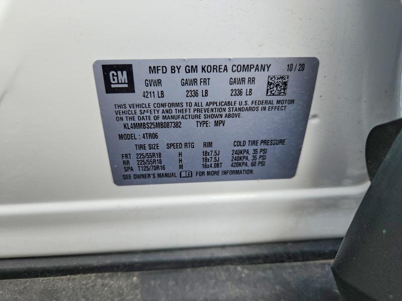 Продажа на аукционе авто 2021 Buick Encore Gx, vin: KL4MMBS25MB087382, номер лота: 56615886