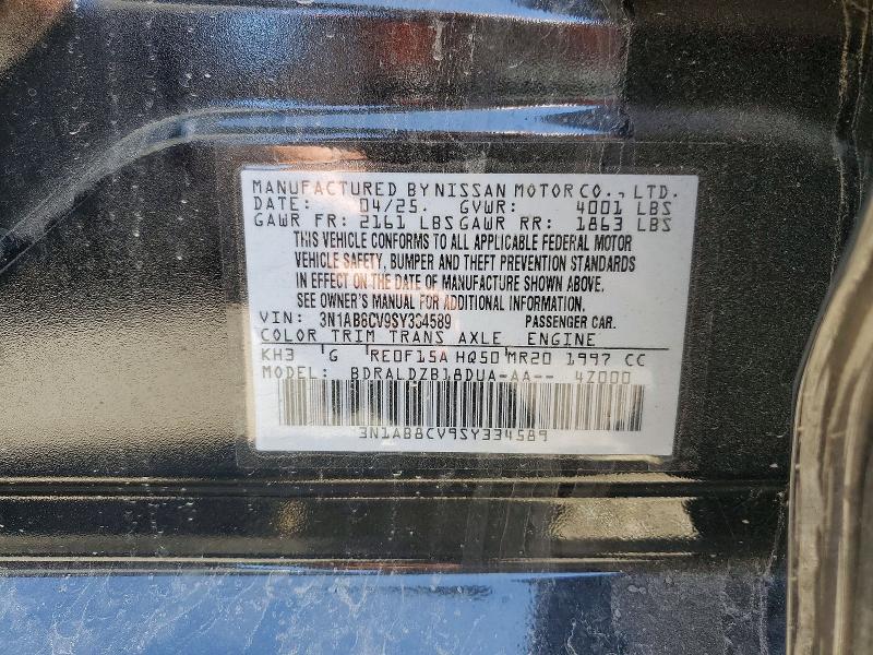 Aukcja sprzedaży 2025 Nissan Sentra, vin: 3N1AB8CV9SY334589, numer aukcji: 57257986
