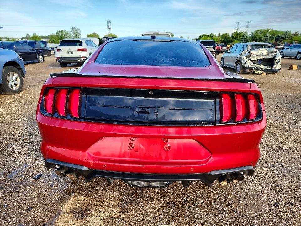 55374156 :رقم المزاد ، 1FA6P8CF6L5123867 vin ، 2020 Ford Mustang مزاد بيع
