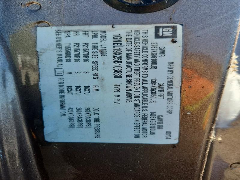 Продаж на аукціоні авто 2003 Chevrolet Astro, vin: 1GNEL19XX3B115241, номер лоту: 55099926