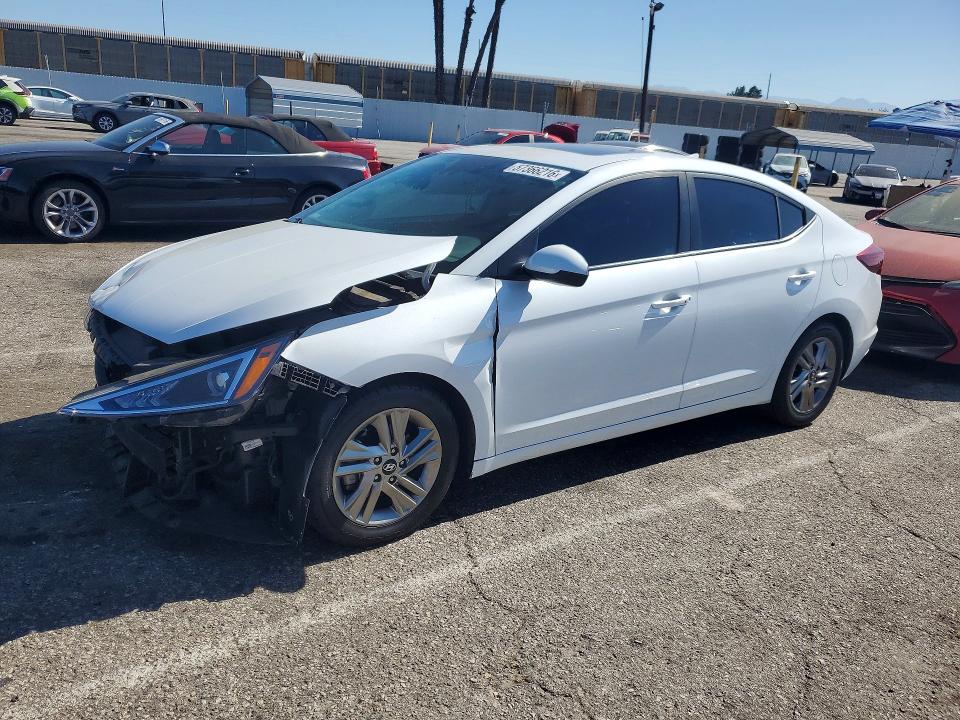2019 Hyundai Elantra მანქანა იყიდება აუქციონზე, vin: 5NPD84LF0KH423703, აუქციონის ნომერი: 57366216
