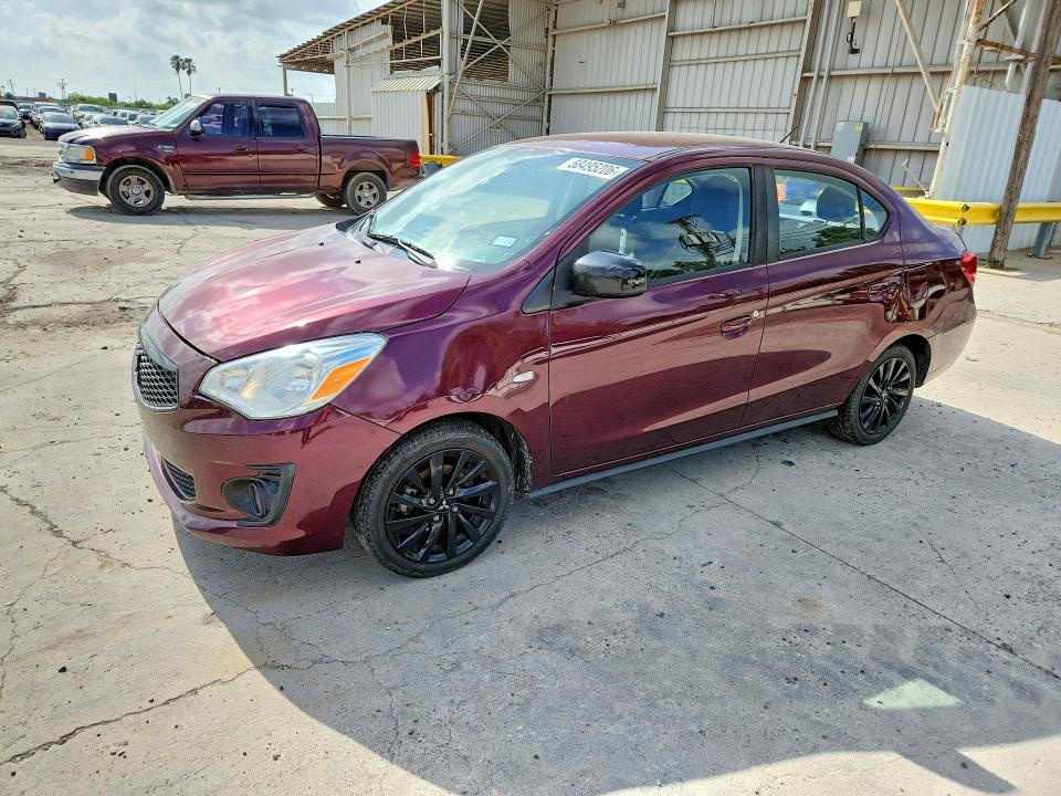 Продажа на аукционе авто 2020 Mitsubishi Mirage, vin: ML32F4FJ6LHF06202, номер лота: 58495206