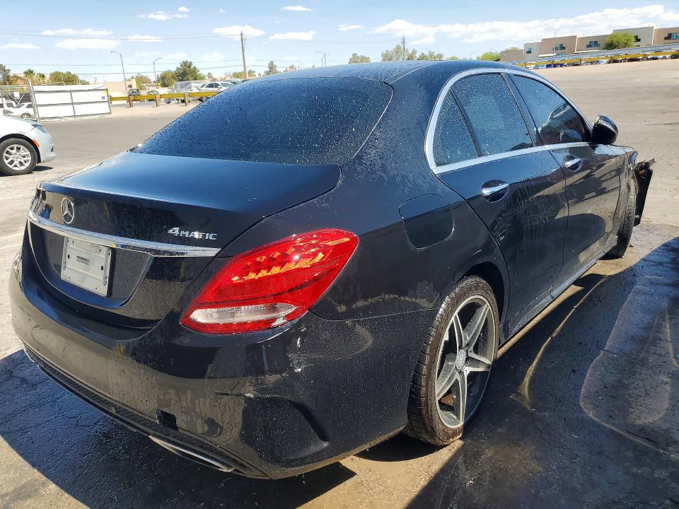 2017 Mercedes-benz C მანქანა იყიდება აუქციონზე, vin: 55SWF4KB0HU193499, აუქციონის ნომერი: 57391766