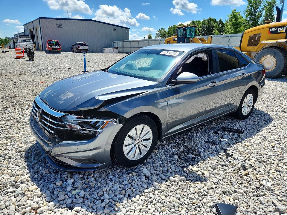 2019 Volkswagen Jetta მანქანა იყიდება აუქციონზე, vin: 3VWC57BUXKM121686, აუქციონის ნომერი: 57313226