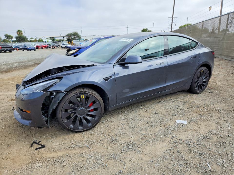 Продажа на аукционе авто 2023 Tesla Model 3, vin: 5YJ3E1EC2PF628144, номер лота: 57706876