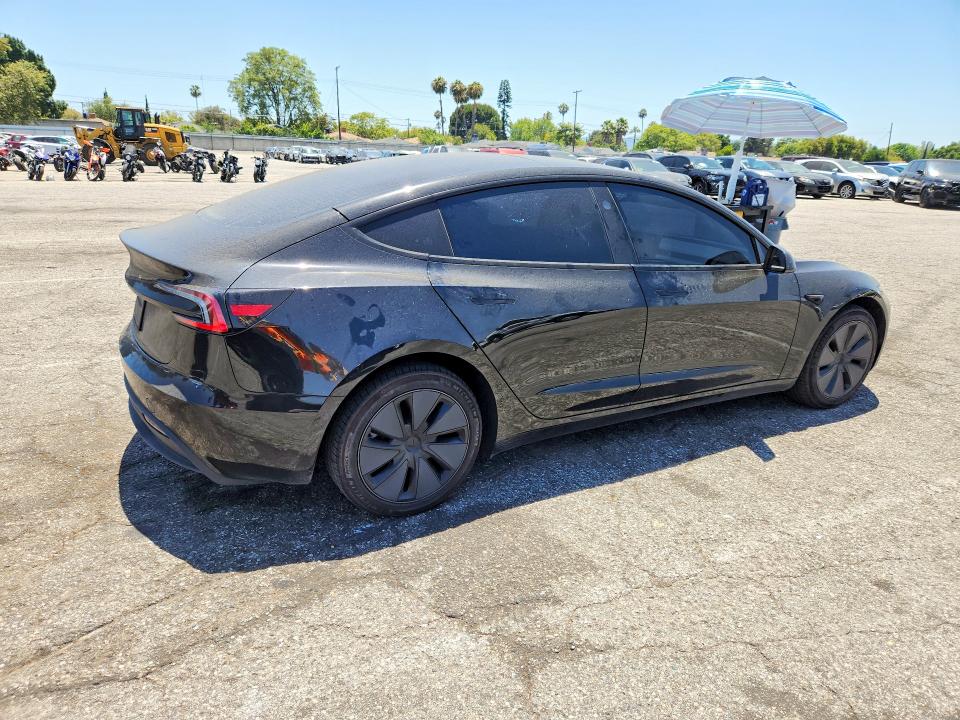 2025 Tesla Model 3 მანქანა იყიდება აუქციონზე, vin: 5YJ3E1EA1SF011065, აუქციონის ნომერი: 58550116