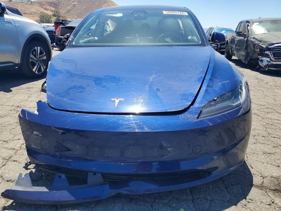 56895126 :رقم المزاد ، 5YJ3E1EB9RF724606 vin ، 2024 Tesla Model 3 مزاد بيع