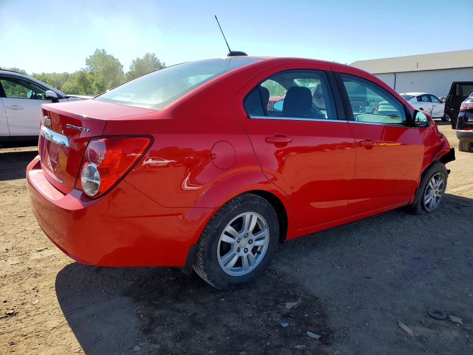 2016 Chevrolet Sonic მანქანა იყიდება აუქციონზე, vin: 1G1JC5SH6G4117167, აუქციონის ნომერი: 58159706