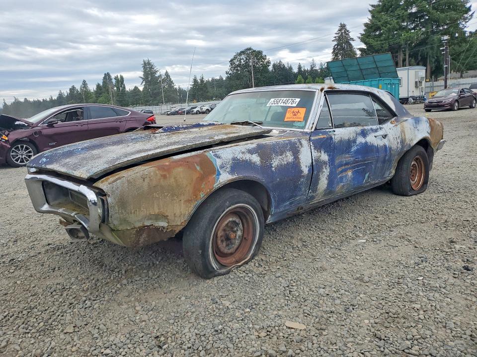 Auction sale of the 1967 Pontiac Firebird, vin: 223377U115828, lot number: 55814876