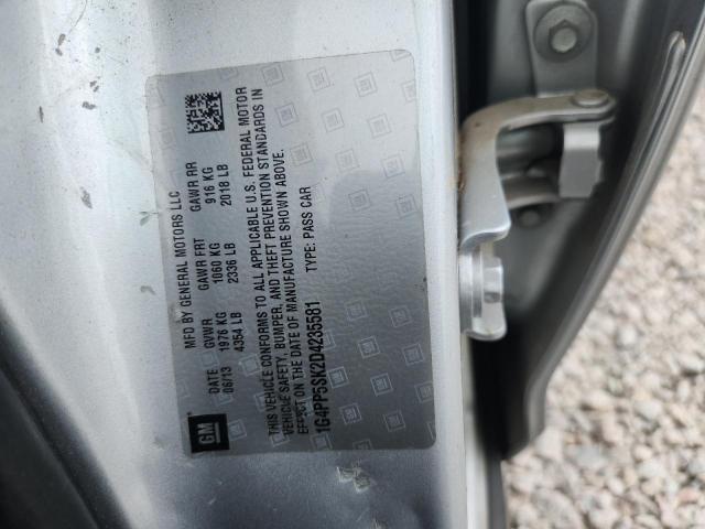 57627706 :رقم المزاد ، 1G4PP5SK2D4235581 vin ، 2013 Buick Verano مزاد بيع