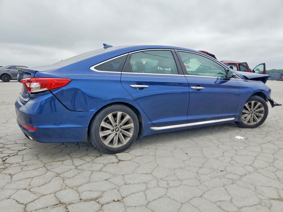 2017 Hyundai Sonata მანქანა იყიდება აუქციონზე, vin: 5NPE34AFXHH490002, აუქციონის ნომერი: 64207546