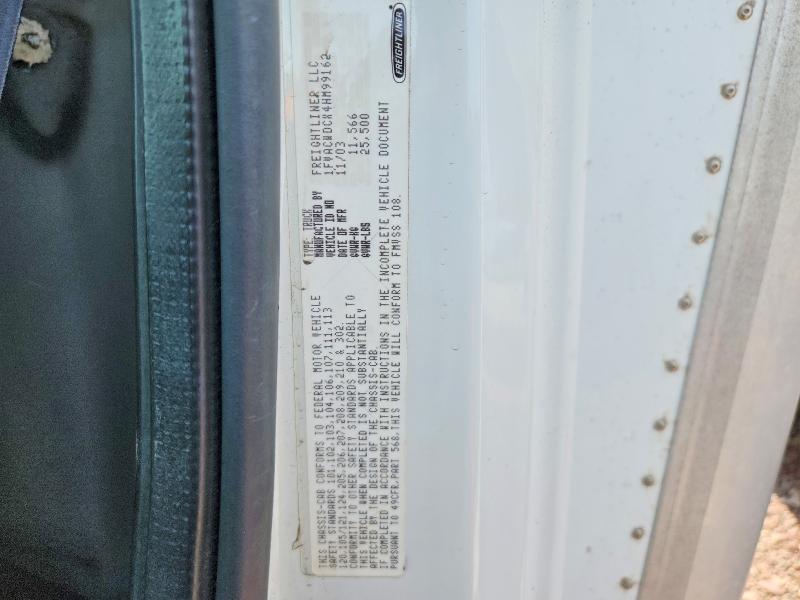 2004 Frht - Freightliner M2 მანქანა იყიდება აუქციონზე, vin: 1FVACWDCX4HM99162, აუქციონის ნომერი: 54815946