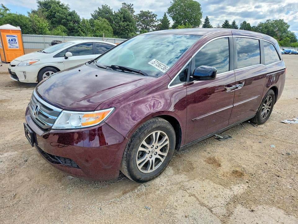 Продаж на аукціоні авто 2013 Honda Odyssey, vin: 5FNRL5H61DB033682, номер лоту: 57156736