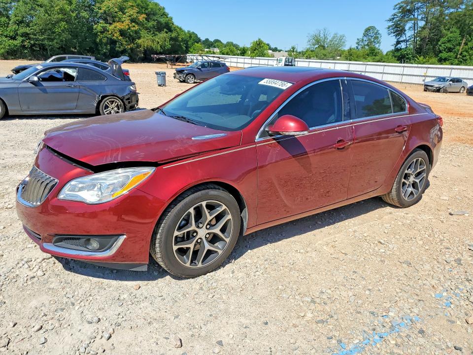 55894786 :رقم المزاد ، 2G4GL5EXXH9136142 vin ، 2017 Buick Regal مزاد بيع