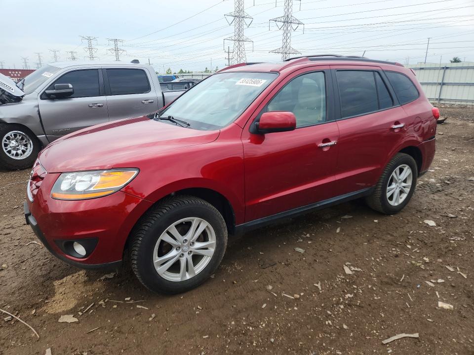 2010 Hyundai Santa Fe მანქანა იყიდება აუქციონზე, vin: 5NMSKDAG7AH340639, აუქციონის ნომერი: 55125986