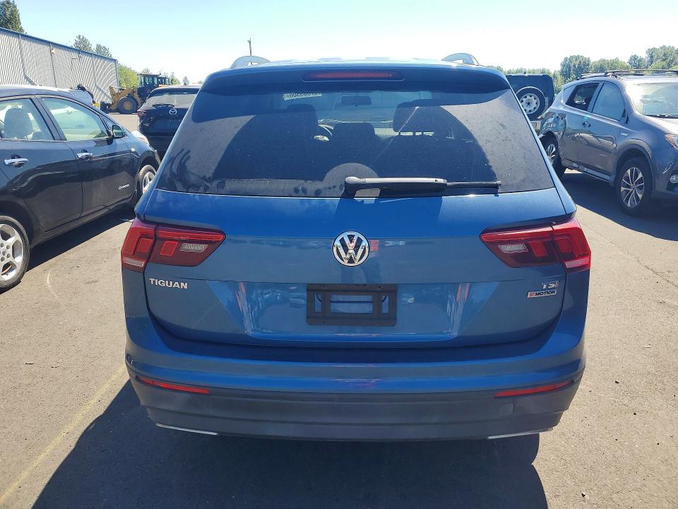 Aukcja sprzedaży 2018 Volkswagen Tiguan, vin: 3VV0B7AX0JM108410, numer aukcji: 57063506