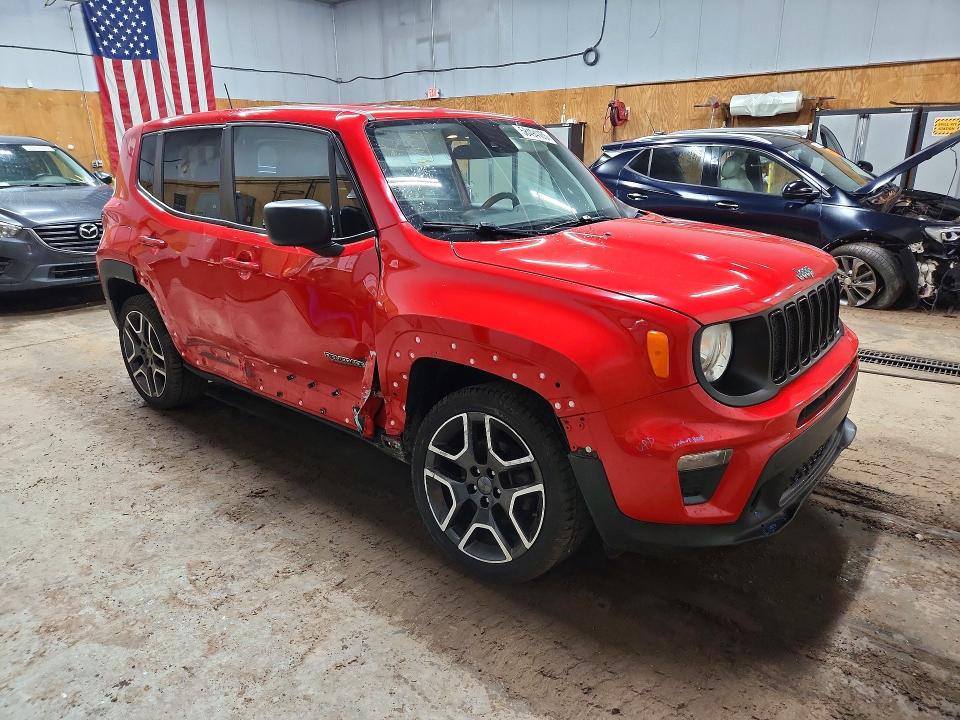 Продажа на аукционе авто 2021 Jeep Renegade, vin: ZACNJDAB1MPM22382, номер лота: 58494106