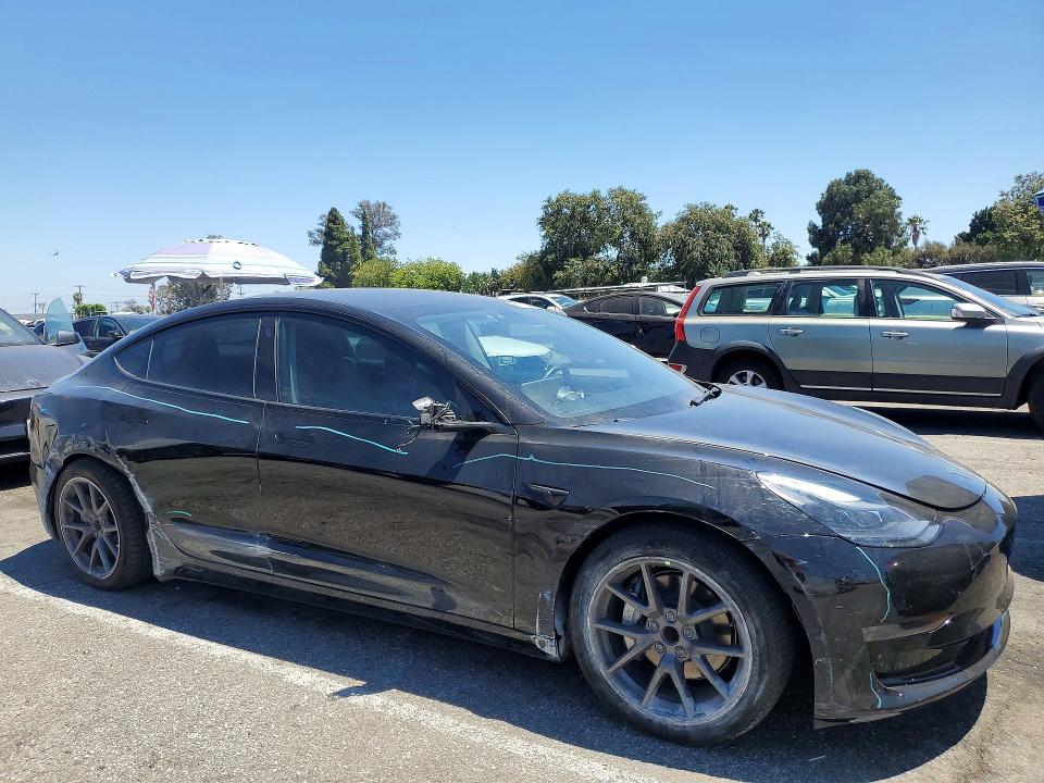 Продажа на аукционе авто 2023 Tesla Model 3, vin: 5YJ3E1EA4PF432625, номер лота: 55932466