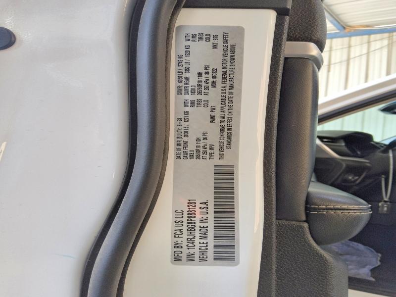 52562486 :رقم المزاد ، 1C4RJHBG8P8881281 vin ، 2023 Jeep Grand Cherokee مزاد بيع
