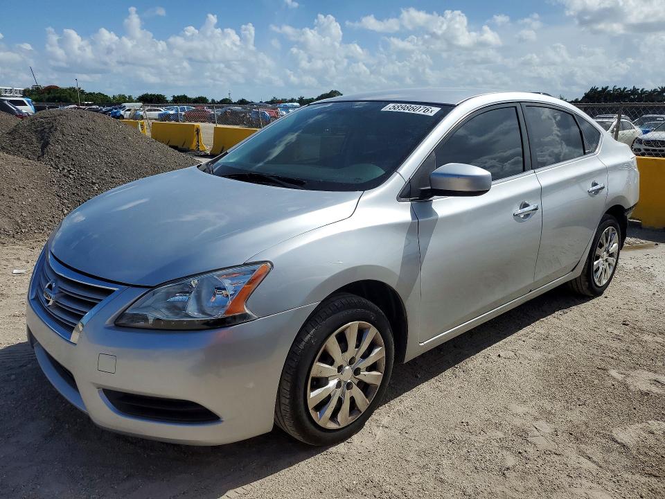 Продаж на аукціоні авто 2015 Nissan Sentra, vin: 3N1AB7APXFY348537, номер лоту: 58986076