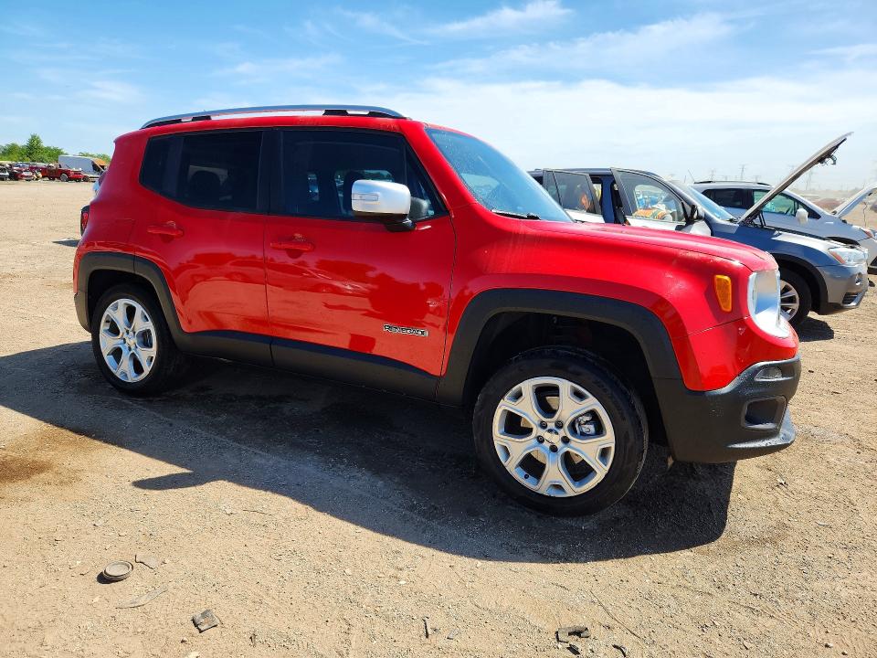 2015 Jeep Renegade მანქანა იყიდება აუქციონზე, vin: ZACCJBDT4FPC00070, აუქციონის ნომერი: 55904666