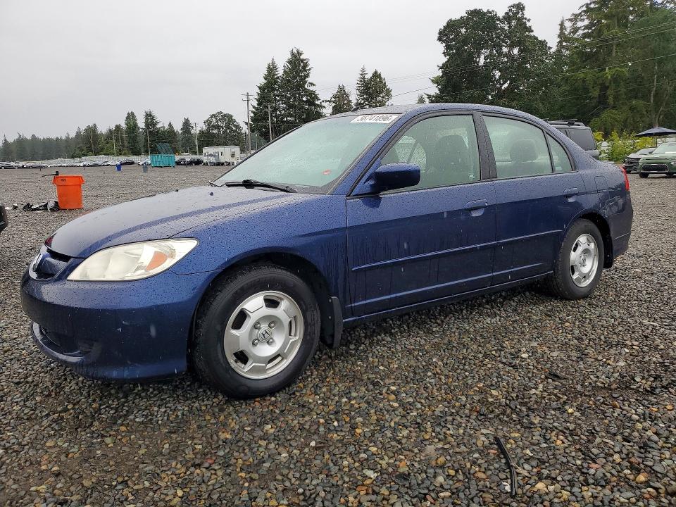 56741896 :رقم المزاد ، JHMES96645S025557 vin ، 2005 Honda Civic مزاد بيع