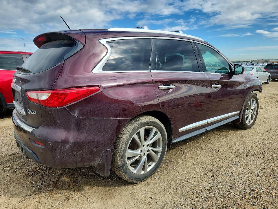 Aukcja sprzedaży 2014 Infiniti Qx60, vin: 5N1AL0MMXEC527988, numer aukcji: 57626576