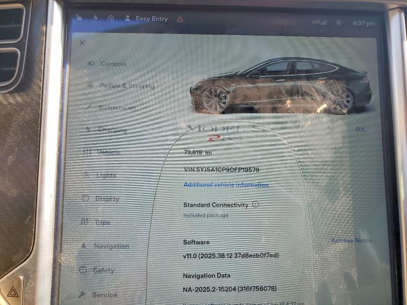 Продаж на аукціоні авто 2013 Tesla Model S, vin: 5YJSA1CP9DFP19579, номер лоту: 55631056