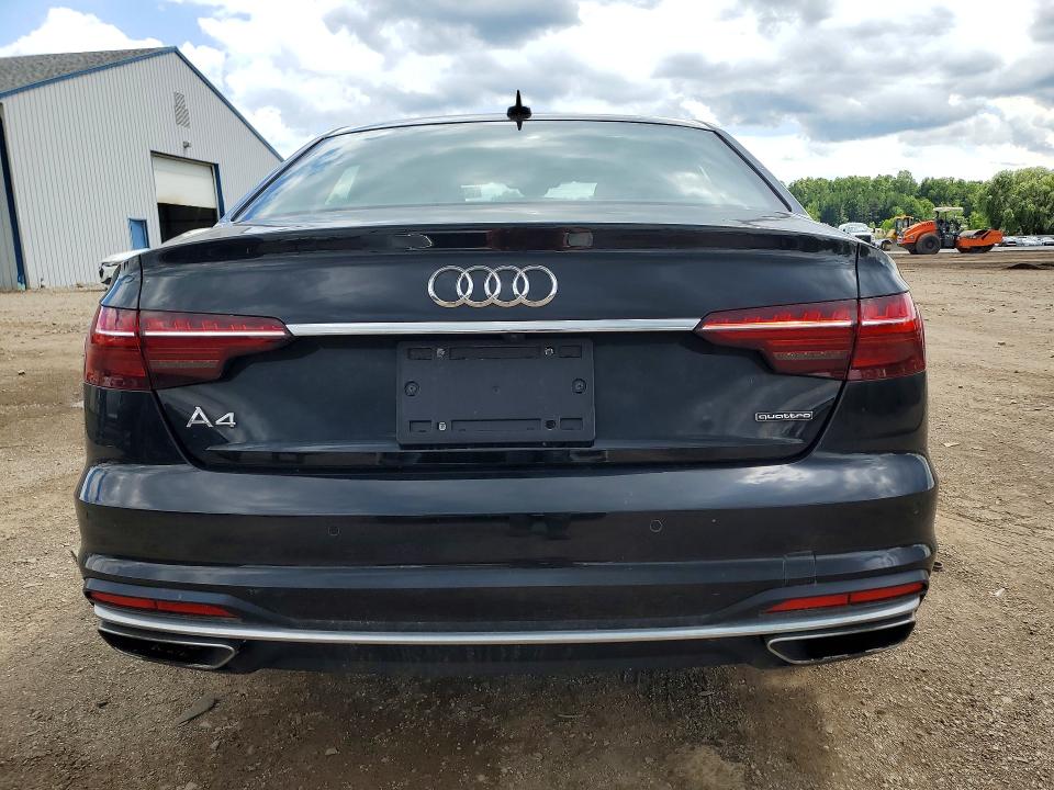 Продажа на аукционе авто 2020 Audi A4, vin: WAUENAF4XLN005105, номер лота: 58081856