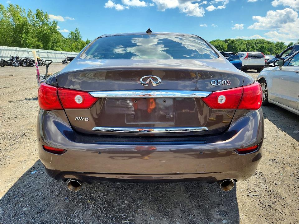 Aukcja sprzedaży 2014 Infiniti Q50, vin: JN1BV7AR9EM683870, numer aukcji: 58197506