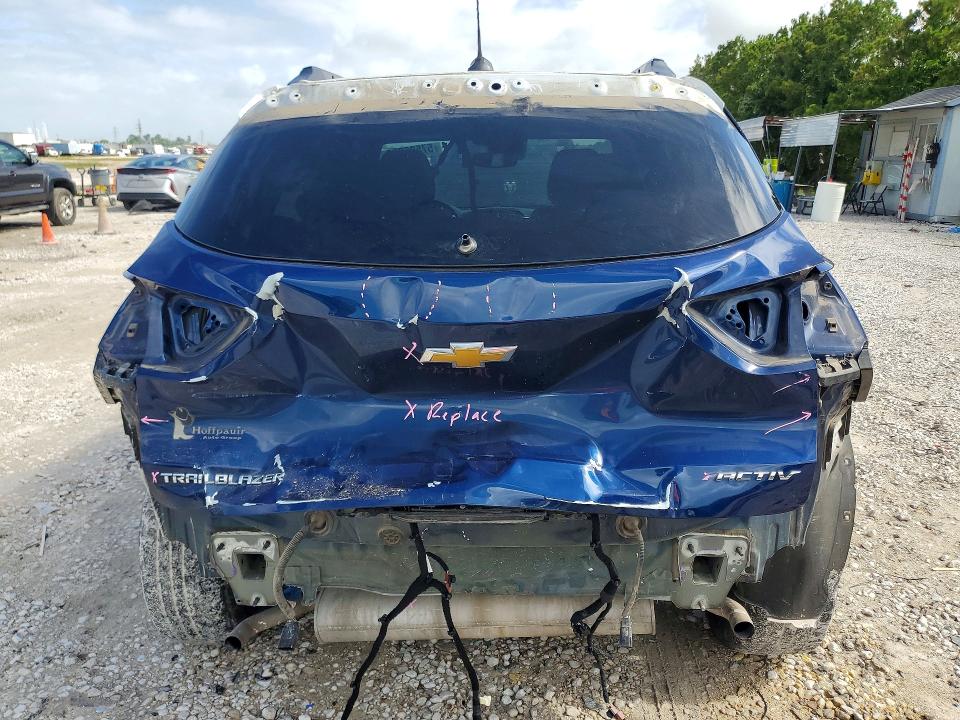2022 Chevrolet Trailblazer მანქანა იყიდება აუქციონზე, vin: KL79MVSL6NB109572, აუქციონის ნომერი: 57506386
