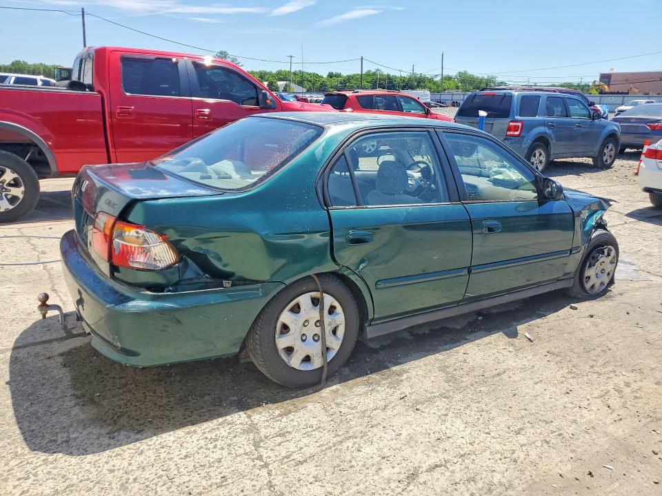 Продаж на аукціоні авто 2000 Honda Civic, vin: 2HGEJ6618YH555678, номер лоту: 56657316